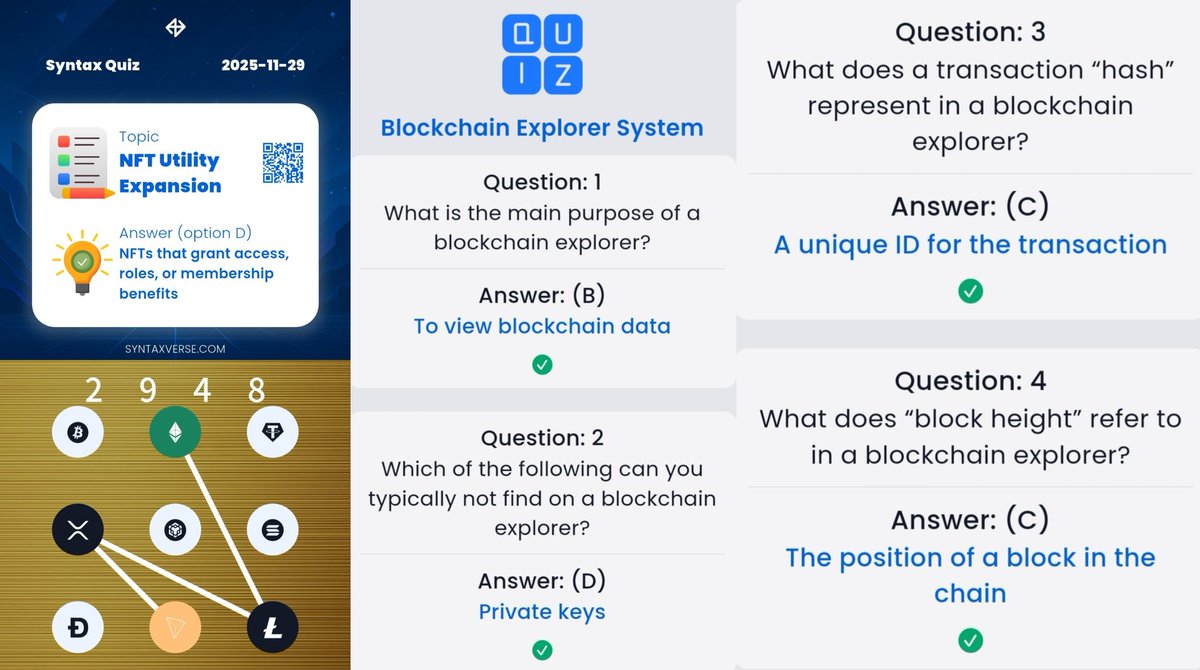 Our_Mining's tweet image. • SyntaxVerse Daily Quiz &amp;amp; Vault Updates! 

• JOIN-LINK : syntaxverse.com/rf/0MDC6V8Q25U

• General Quiz : t.me/AirDetails/10