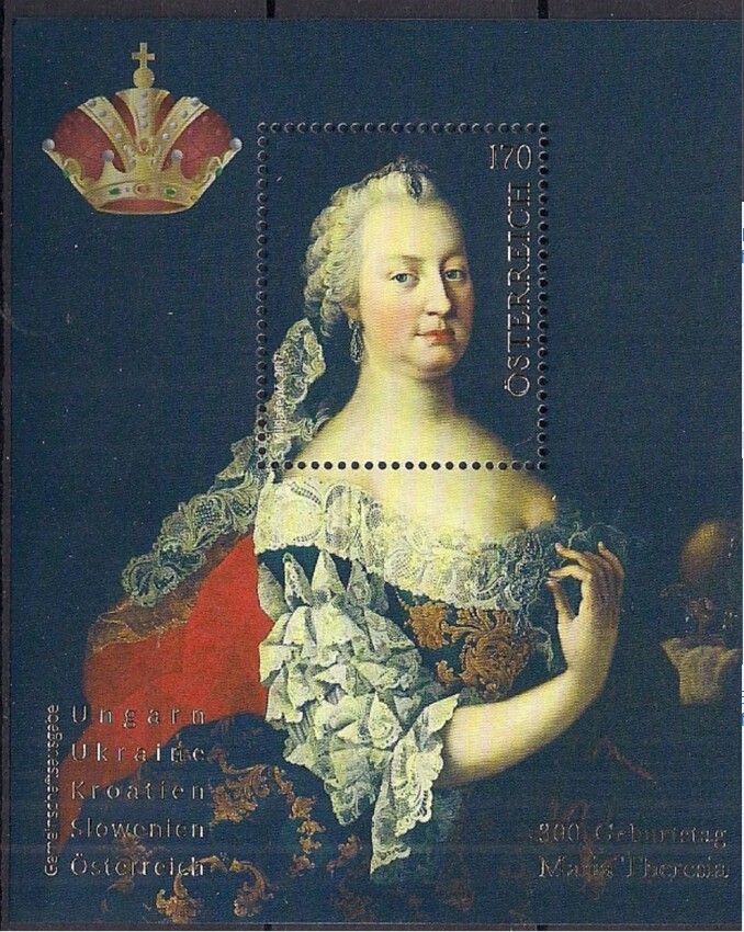 sSoarerOfficial's tweet image. マリア・テレジア 1780年没
(墺 生誕300年 2017)