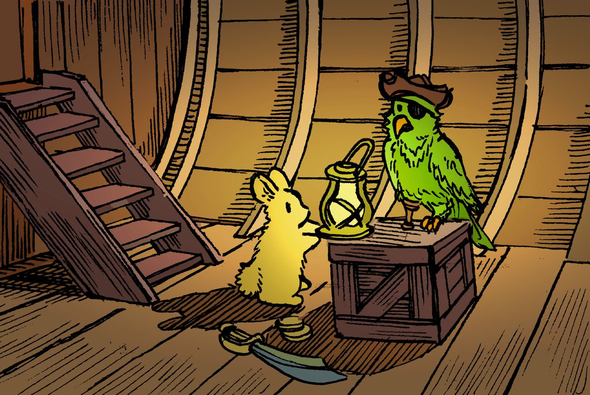 Daily bunny no.3153 meets the captain