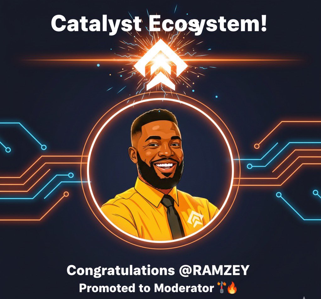 catalysthub_io's tweet photo. GM CT!

Big congrats to @IAMTHEVIPE60199 on the promotion to Moderator 🎉
Web3 isn’t just about chasing, it’s about showing up, leveling up, and getting recognized.
And you just proved it. 🚀

If you say gCAT, we say it back
So.. gCAT to those who said it back 😼 https://t.co/vaM1XgV9SO