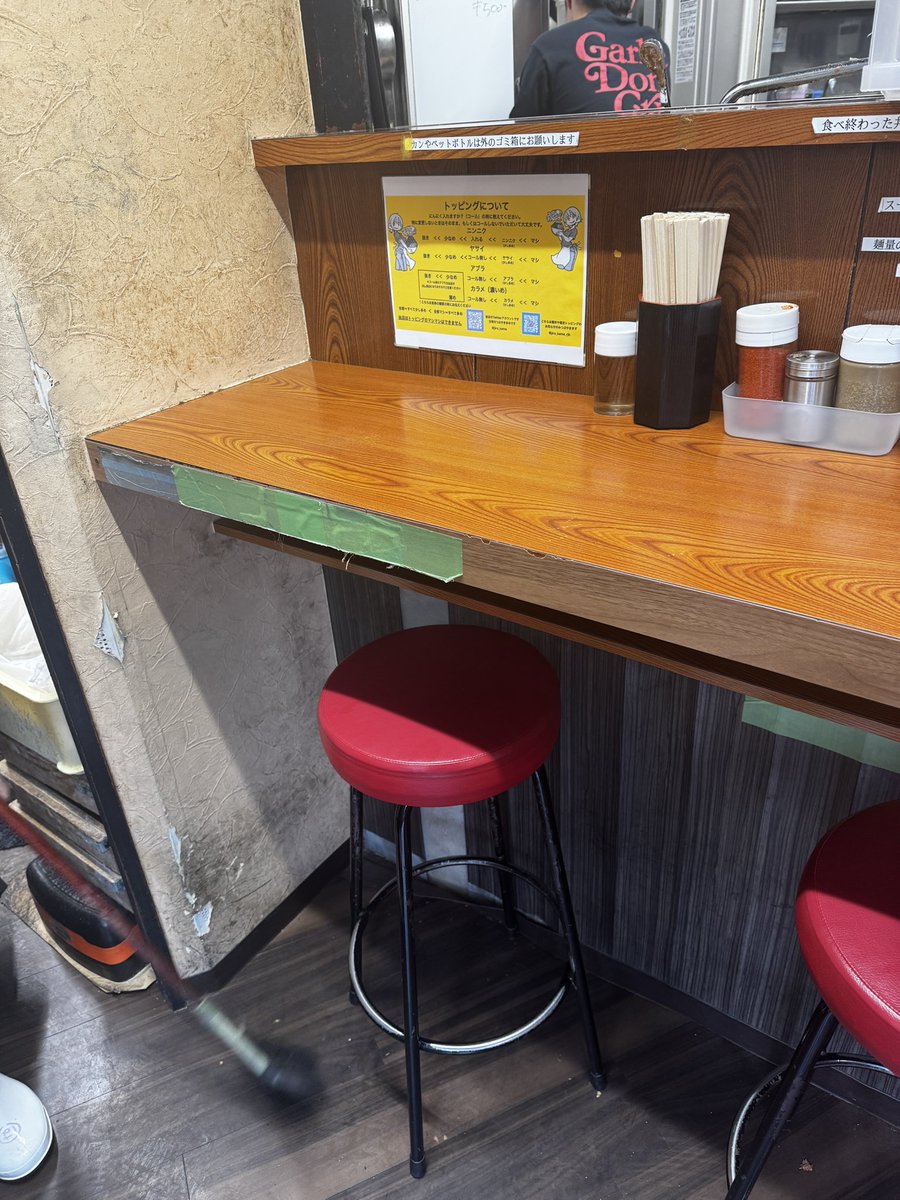 お世話になってます。当店車椅子のお客さんOKなのですがお店の中が狭い
