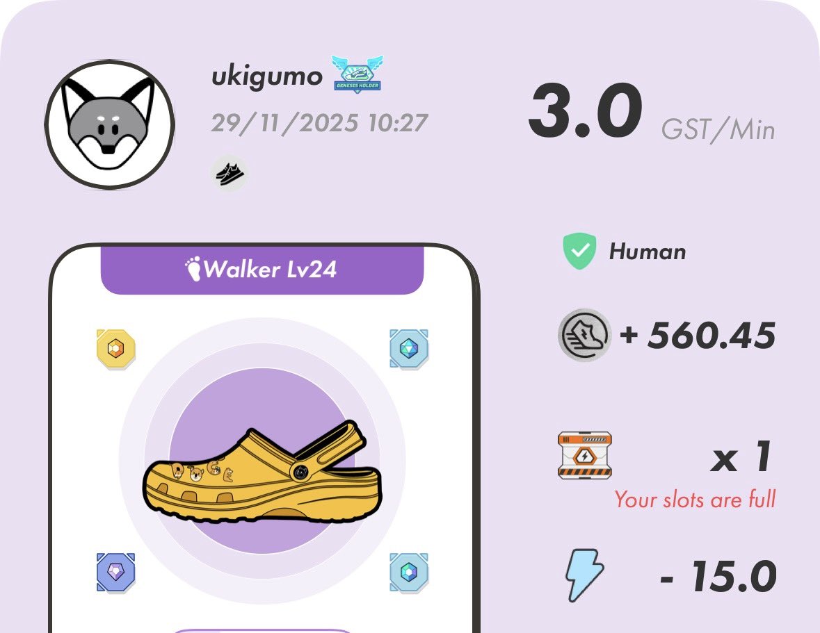 ukigumoSTEPN's tweet image. #STEPN #P国 🐧

今日のOGウォーク🍀

#ActivationCode 
78905684