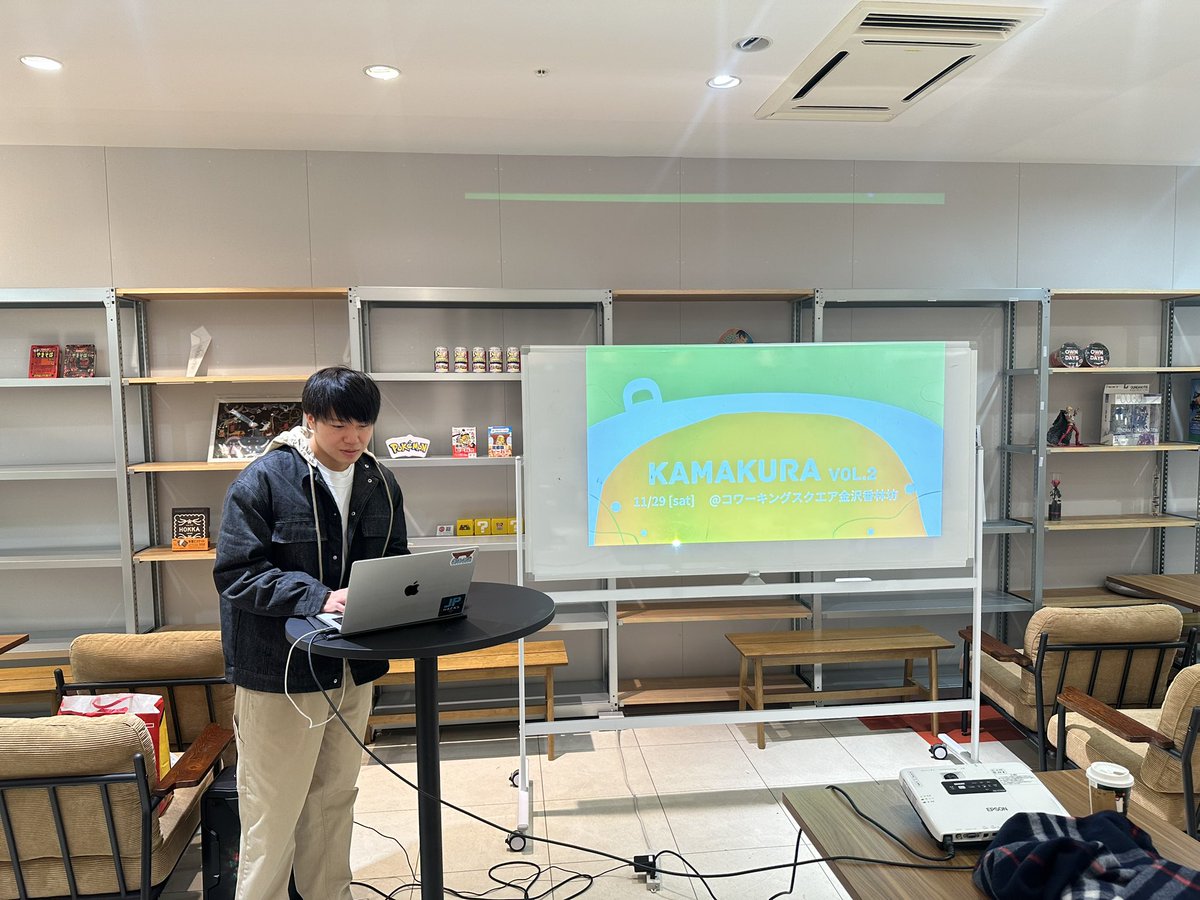 JavaLangRuntime's tweet photo. KAMAKURA Vol.2 始まりました〜
#kamakura_dev https://t.co/SCj9O9YEBL