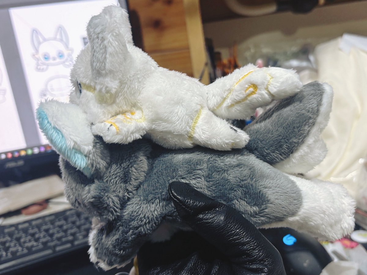 大趴小趴的大小差異

#plush #furry #commission #handmande