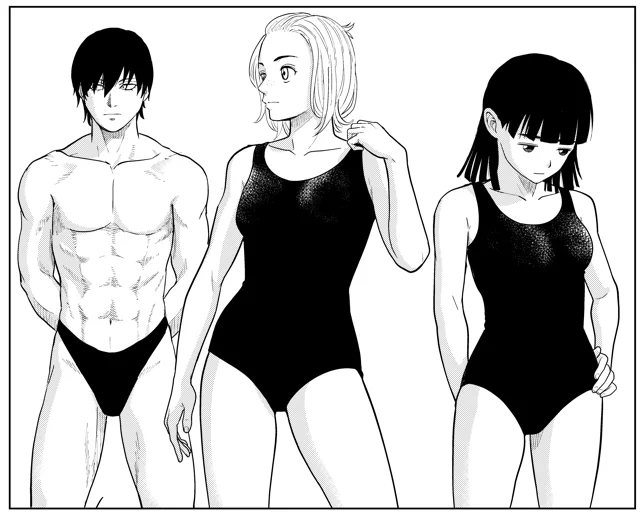なんやかんやバタバタしてて遅くなりましたが、今週のサンデーに水球コメディ「みずぽろ」載っております!食い込む男・しん田沢が女の子を2名連れてきました!必読です…! 