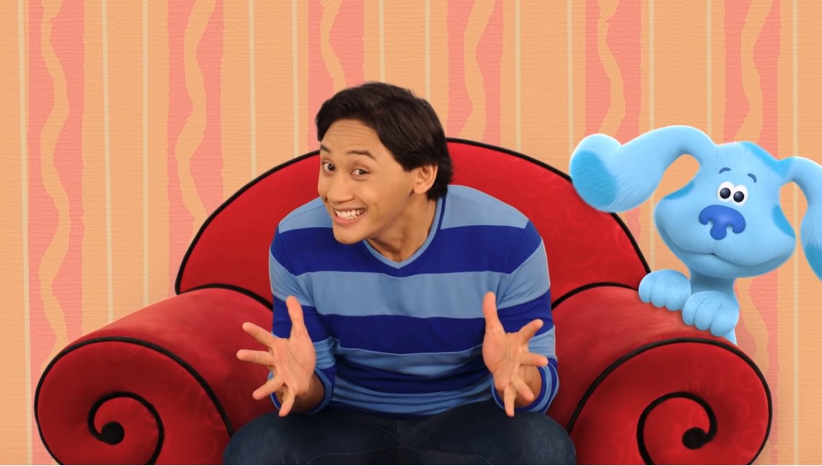 Joshclues's tweet photo. Hmmmmm. Oh wait! Blue? You know what it is? What is it?

…It’s Ava’s birthday? Gasp! It’s Ava’s birthday! That’s what the cake and the party hat is for! Of course!

Why, happy early birthday Ava! We’ll have to get you a big surprise for tomorrow. Just you wait! https://t.co/FS1JJJ7oWy