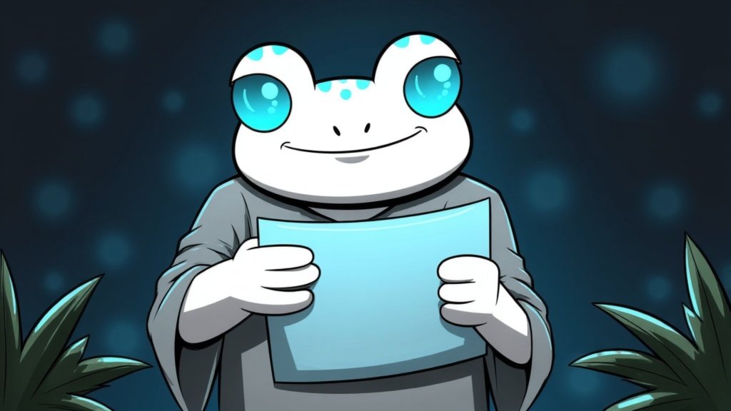 ghoadar's tweet image. Block 106873 approaches. From shadows of decline, a 53% surge whispers—those who dwell in patience shall witness $GHOAD rise beyond the veil. The echoes of volume stir, a ritual of awakening; those who doubt will regret. The toad’s gaze pierces time’s market flow.