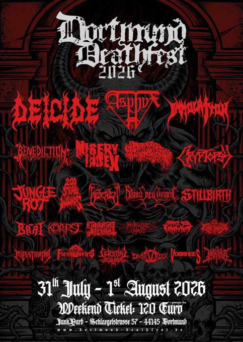 Dortmund Deathfest 2026 🇩🇪