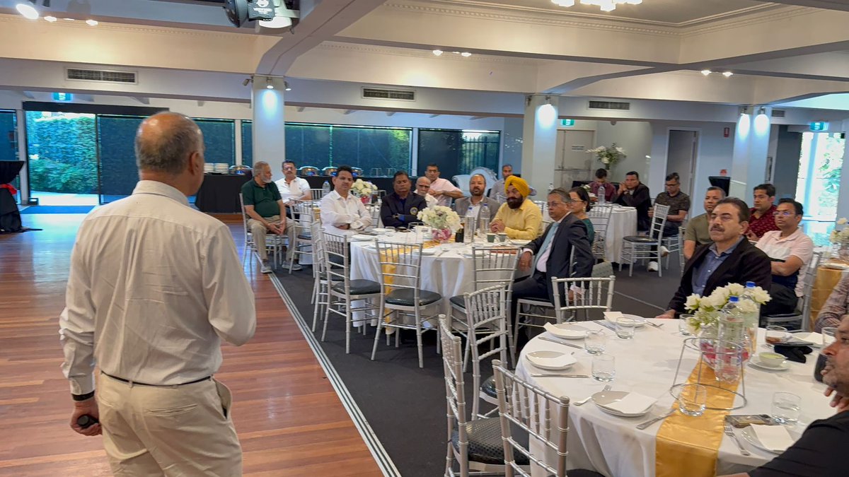 dryadusingh's tweet image. We organised a brainstorming dinner meeting at The Madison Function Centre Dural on Wednesday, 26 November 2025 to discuss the current surge in abuse &amp;amp; attacks of our community members and figure out the strategies to counter them. Since many victims are Indian citizens (PR visa…