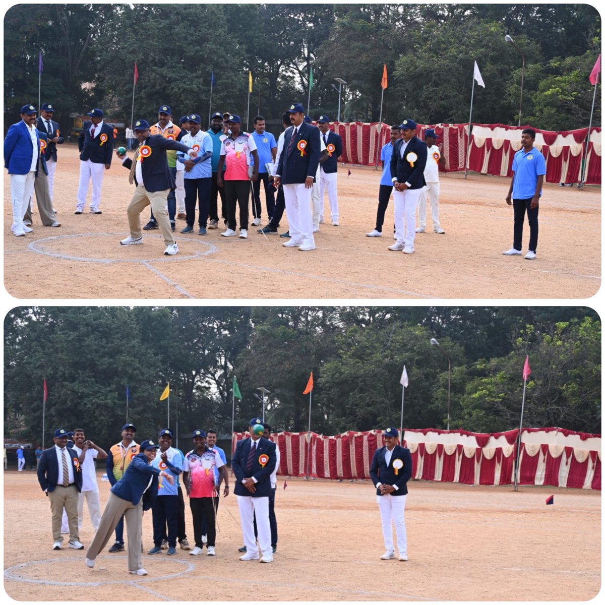 2025 ನೇ ಸಾಲಿನ ಪೊಲೀಸ್ ವಾರ್ಷಿಕ ಕ್ರೀಡಾಕೂಟವನ್ನು ಮಾನ್ಯ ಜಿಲ್ಲಾಧಿಕಾರಿಗಳು ಬೆಂಗಳೂರು ಜಿಲ್ಲೆ ರವರು, ಡಿ ಎ ಆರ್ ಕವಾಯತು ಮೈದಾನ ಬ್ಯಾಡರಹಳ್ಳಿ ಯಲ್ಲಿ ಉದ್ಘಾಟನೆ ಮಾಡುವ ಮೂಲಕ ಕಾರ್ಯಕ್ರಮಕ್ಕೆ ಚಾಲನೆ ನೀಡಿದರು ಹಾಗೂ ಕ್ರೀಡಾಕೂಟಕ್ಕೆ ಭಾಗವಹಿಸುವ ಎಲ್ಲಾ ಕ್ರೀಡಾ ಪಟುಗಳಿಗೆ ಶುಭಕೋರಿದರು.
#AnnualSportsMeet2025 
#sports