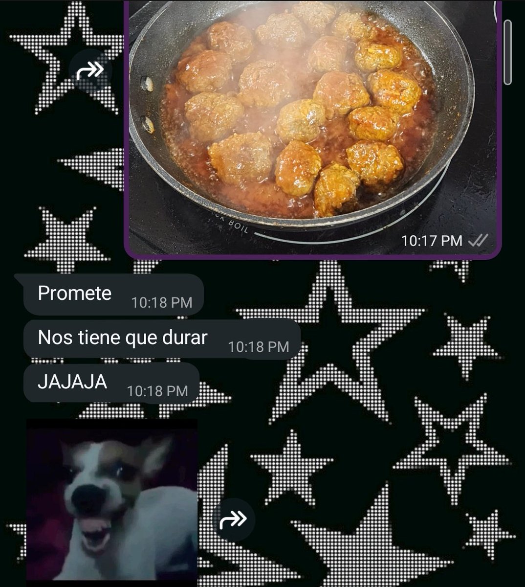 La honesta reacción de mi roomie