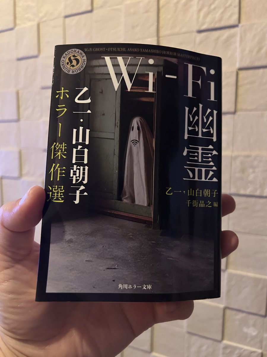 a_s___k_o's tweet photo. 16冊目
#乙一
#山白朝子
#Wi-Fi幽霊 https://t.co/9UcX7gyuoH