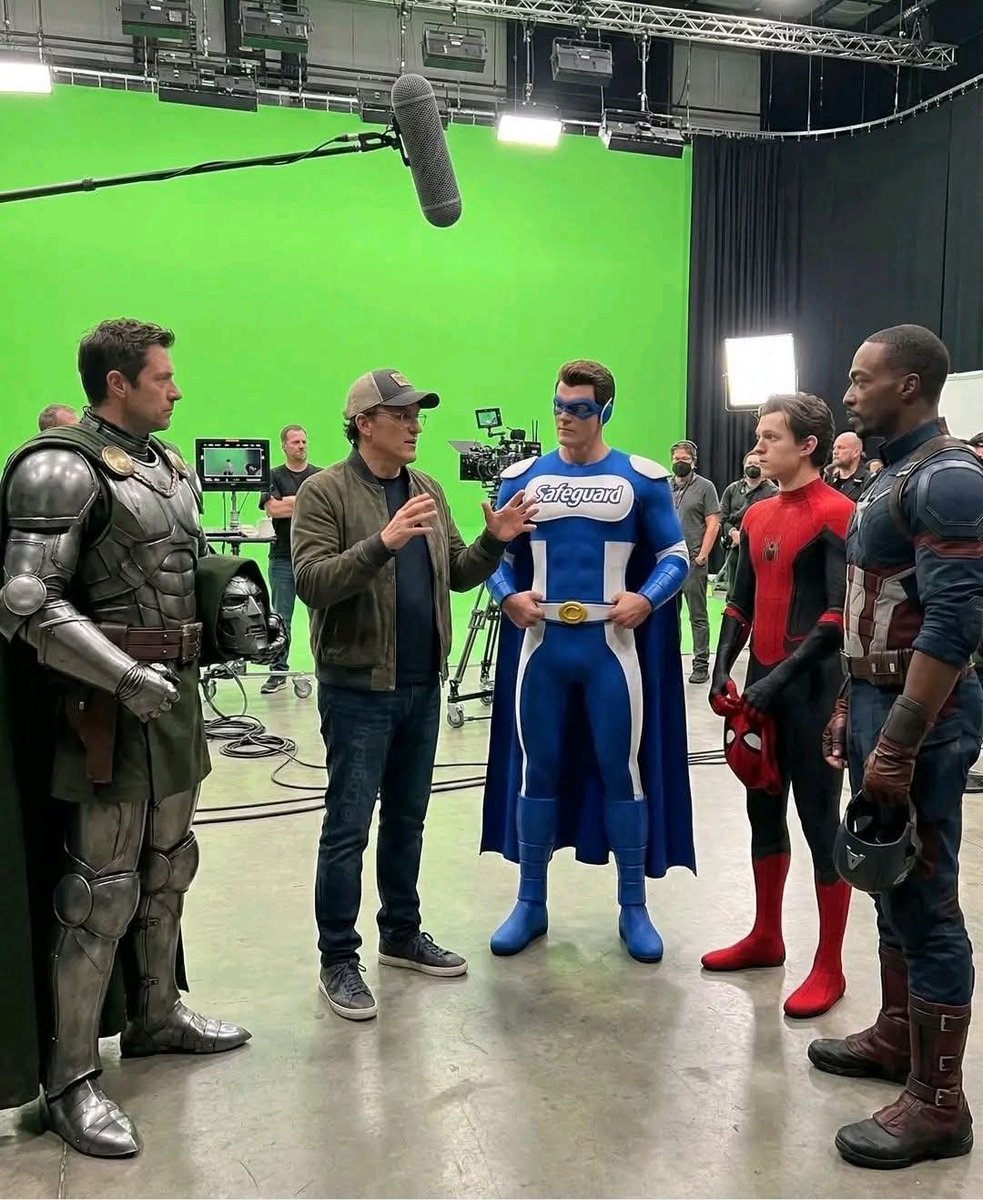 ChHaseebSarwar's tweet photo. Leaked photo from the set of “Avengers: Doomsday”
#avengers #CommanderSafeguard #Pakistan https://t.co/R0NfawfwfR