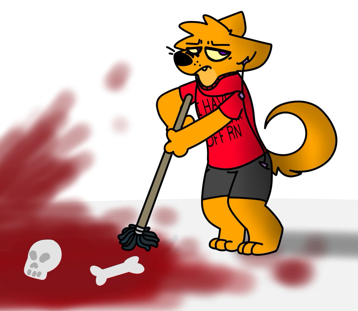 Canguuro's tweet photo. not what he expected when the position said "janitor" https://t.co/OcDalxwwz8