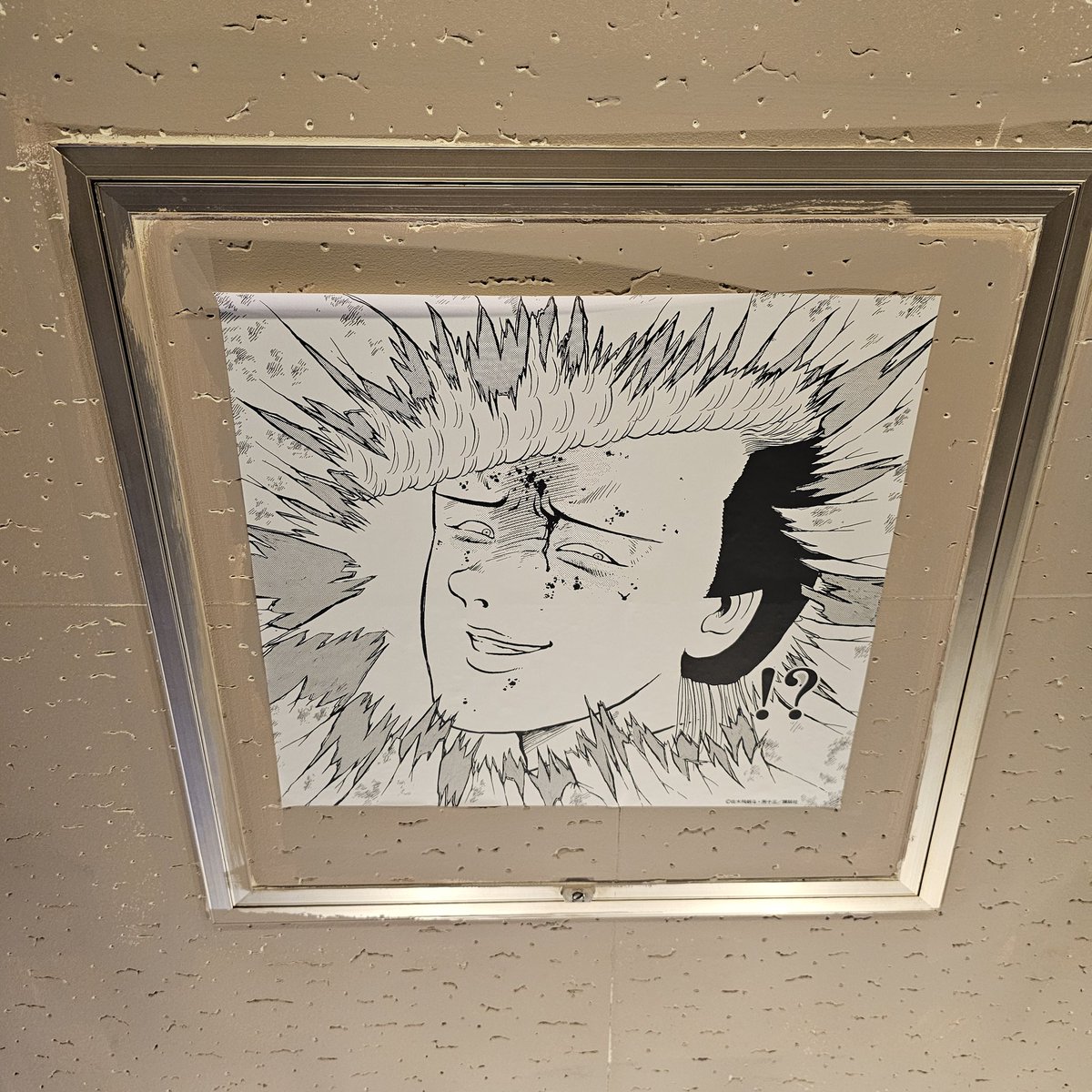 母上と河原町で待ち合わせなのだけど連絡つかんのでちょっと武丸さんが天井から覗いてるお店に寄ってみまして。