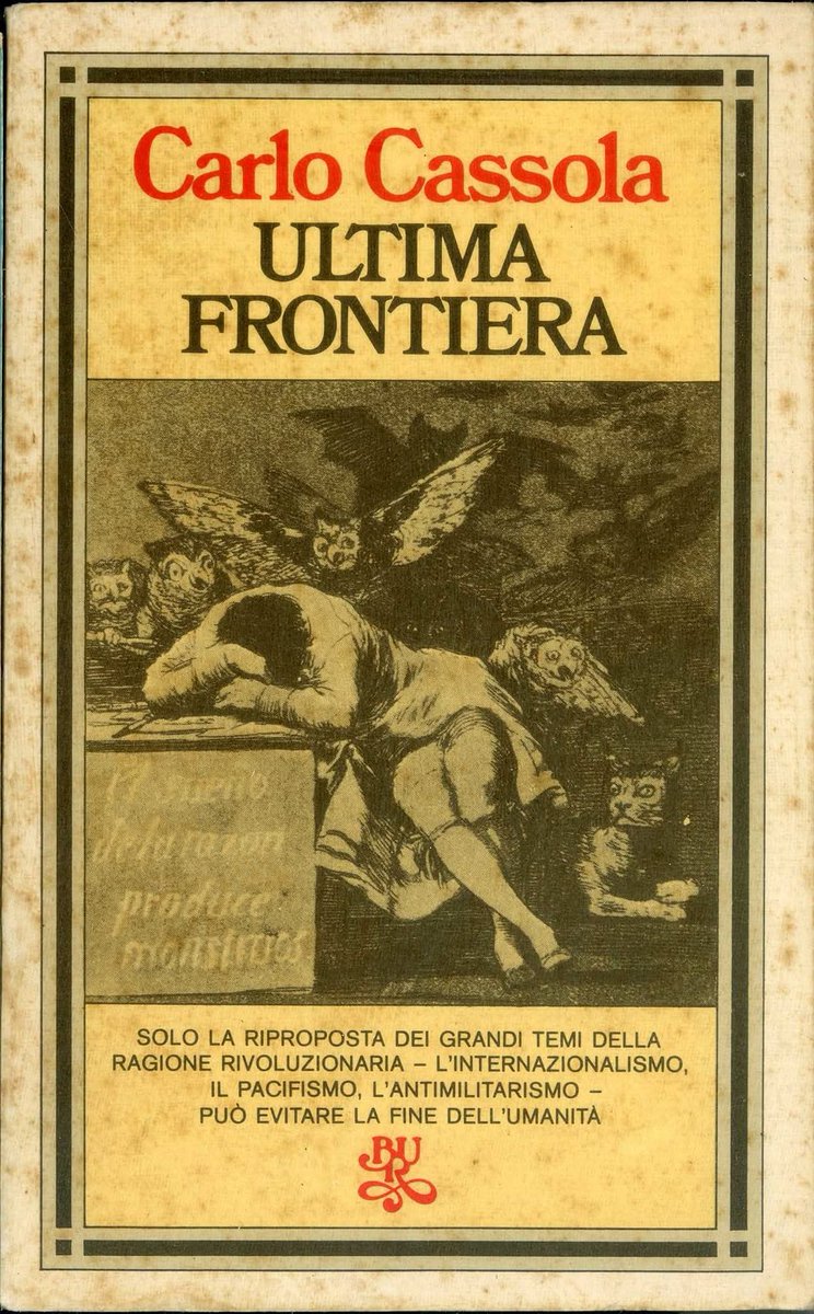 galmar72's tweet image. #ScriptaVolant 

"Non esistono riforme indolori: ogni vera riforma mette fine a un privilegio"

Carlo #Cassola
(Ultima frontiera)