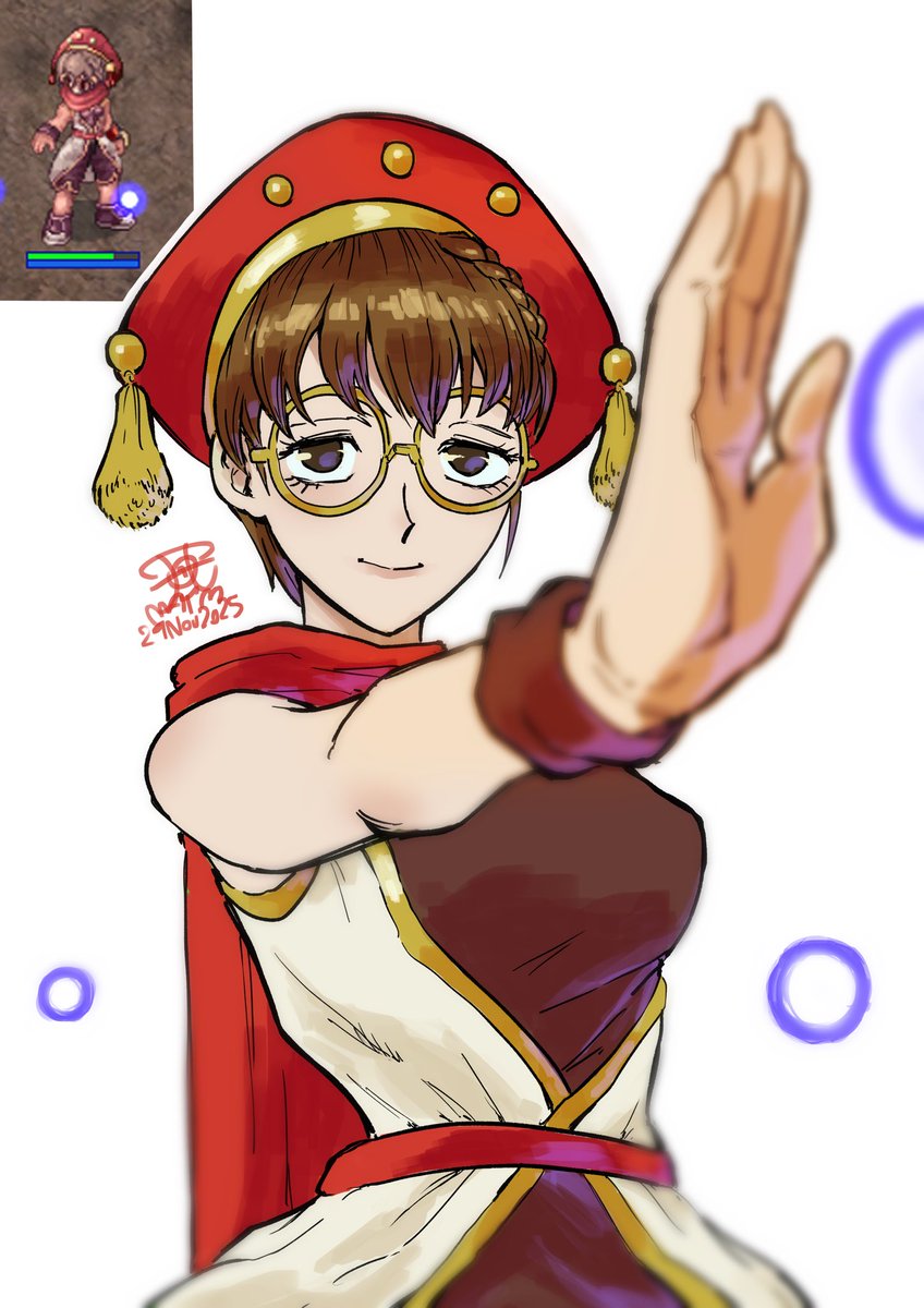 mayimster's tweet photo. just drawing my Monk girl https://t.co/rdYFojgsce