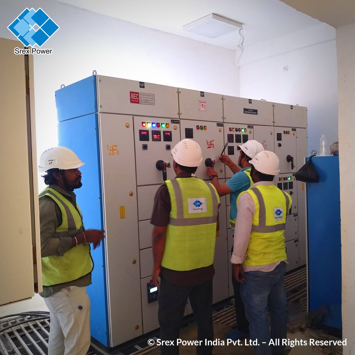 srexpowerindia's tweet image. Work in progress at our 330MW, 33/220kV pooling substation for NTPC’s wind project in Jamnagar, Gujarat. ⚡ Strengthening India’s renewable future with reliable EPC delivery. #SrexPower #WindEnergy #EPCProjects #Substation #NTPC #PowerInfrastructure