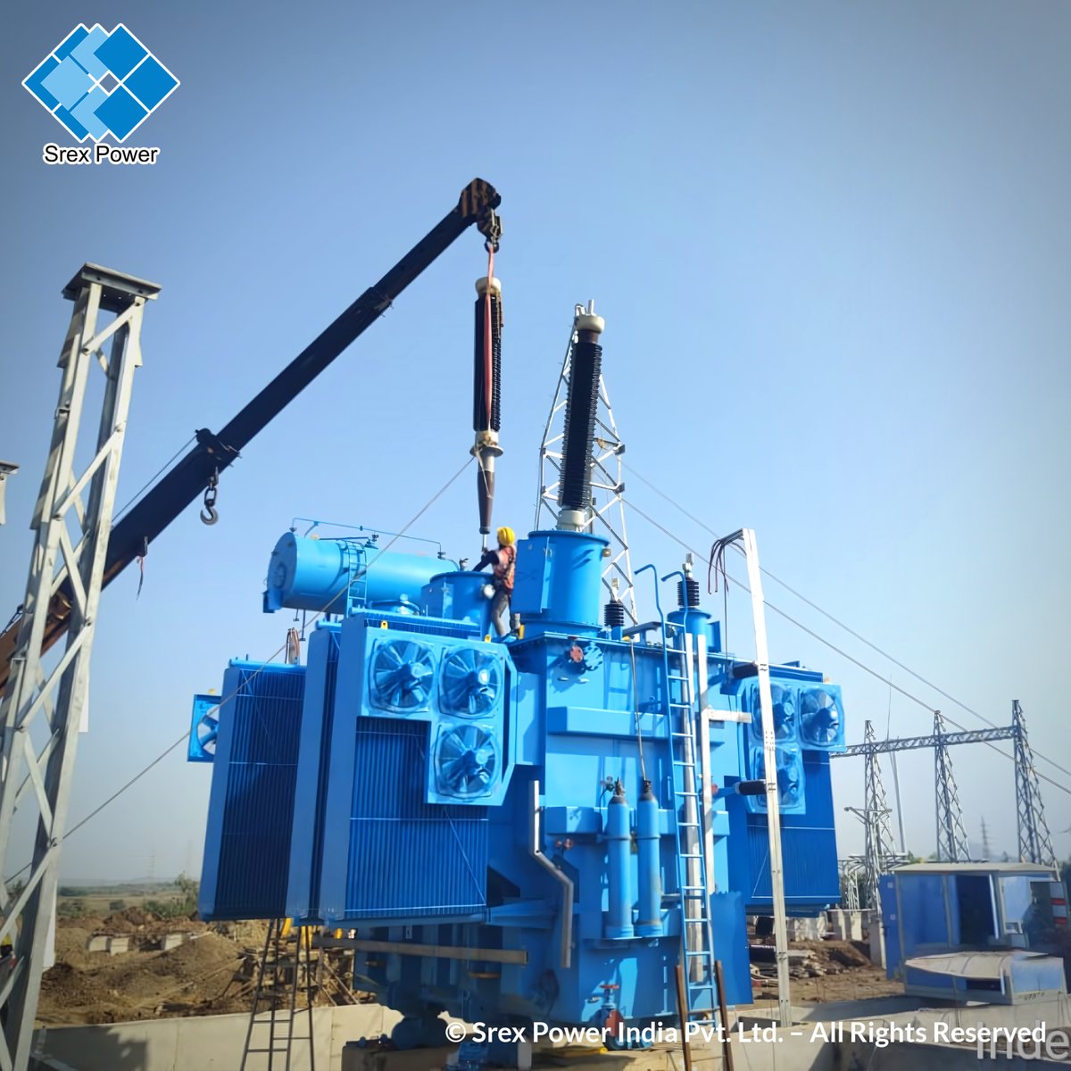 srexpowerindia's tweet image. Work in progress at our 330MW, 33/220kV pooling substation for NTPC’s wind project in Jamnagar, Gujarat. ⚡ Strengthening India’s renewable future with reliable EPC delivery. #SrexPower #WindEnergy #EPCProjects #Substation #NTPC #PowerInfrastructure