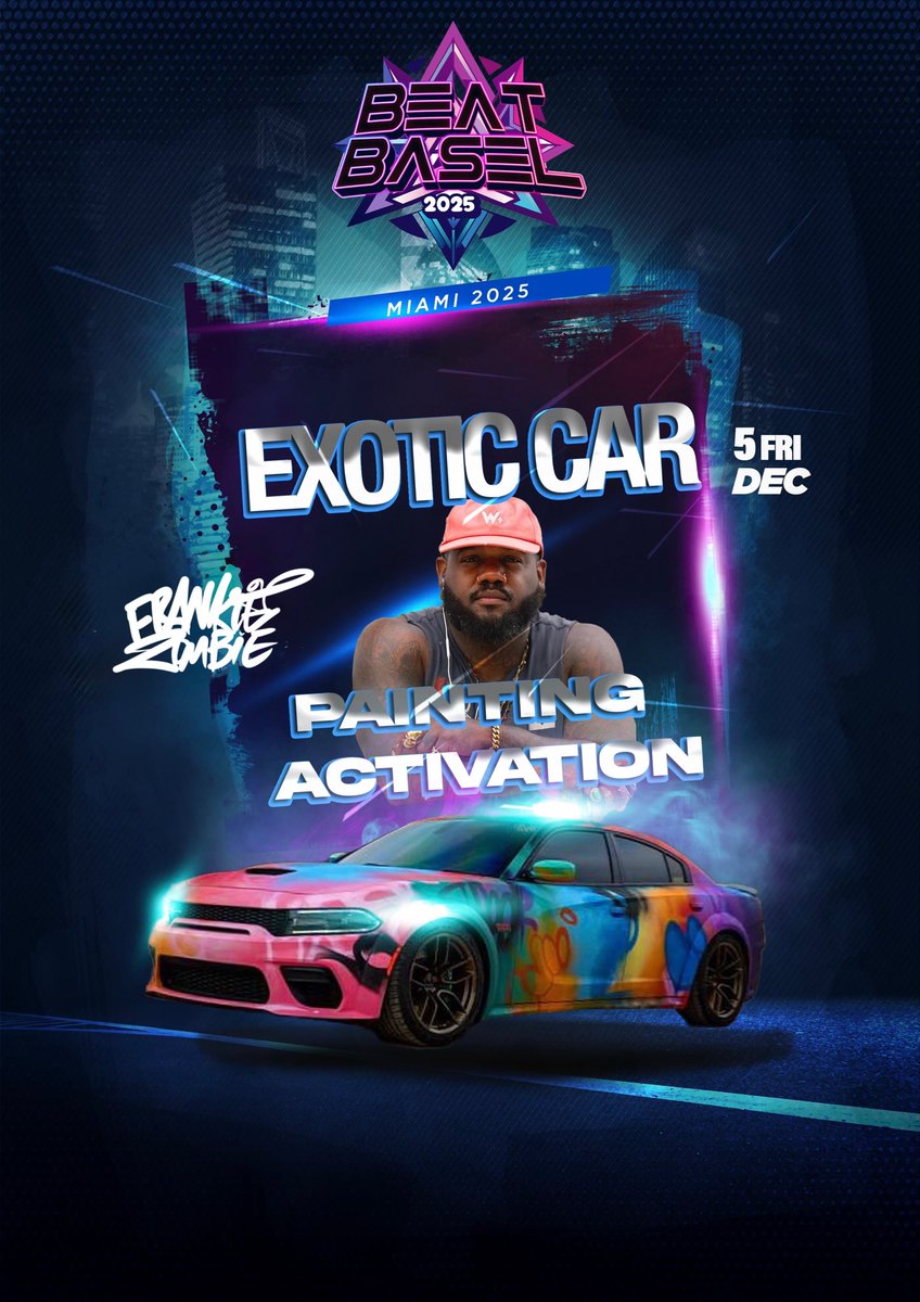 WOW! We are Officially 6 days out.
Everything’s falling into place, the guests, the activations, the surprises… all of it.
And I can finally start announcing who’s popping out this year.

Basel isn’t just an art week anymore, it’s culture, it’s collectors, it’s tech, it’s art,