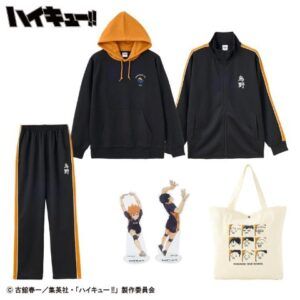 しまむら福袋2026『ハイキュー!!』コラボ！烏野・音駒のジャージ上下