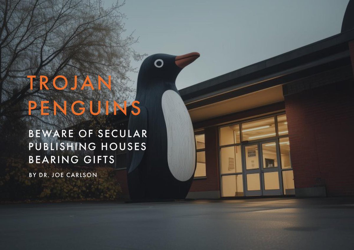 If your school or homeschool uses Penguin Classics, read this article.

Excerpt:
Trojan Penguins
The importance of this was borne in on me recently after casually picking up my Penguin edition of Paradise Lost. As a teacher in the Classical Christian world, I value books. We all