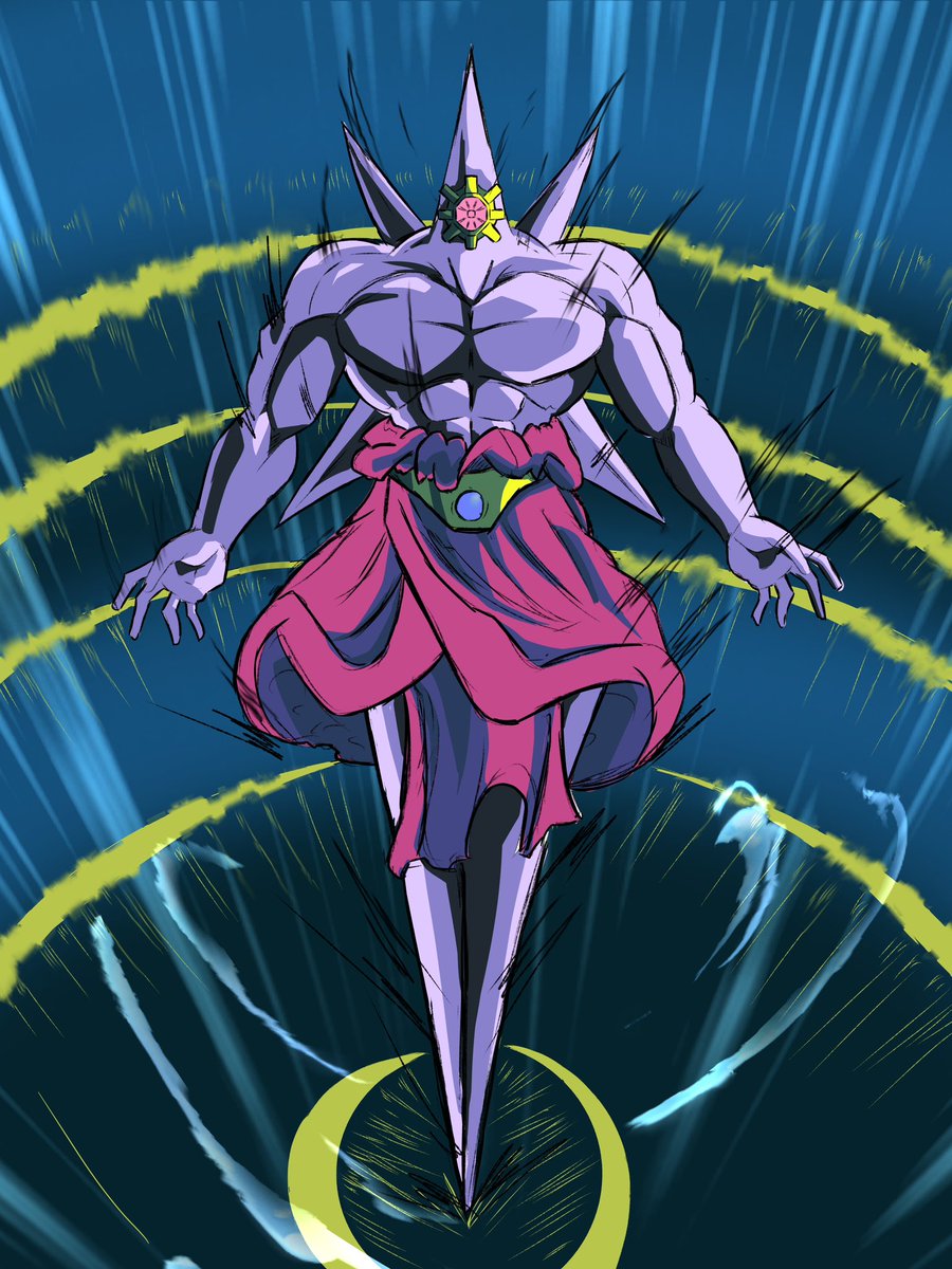 X7zt3VNjEB87395's tweet image. #ブロリー  #メガスターミー