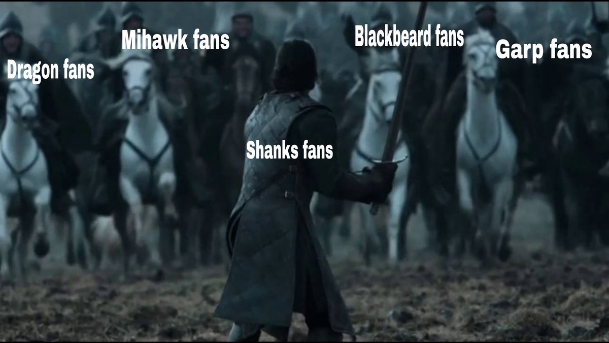 Hated by all!!
Defeated by none!!
Shanks "The Goat"🐐

#ONEPIECE