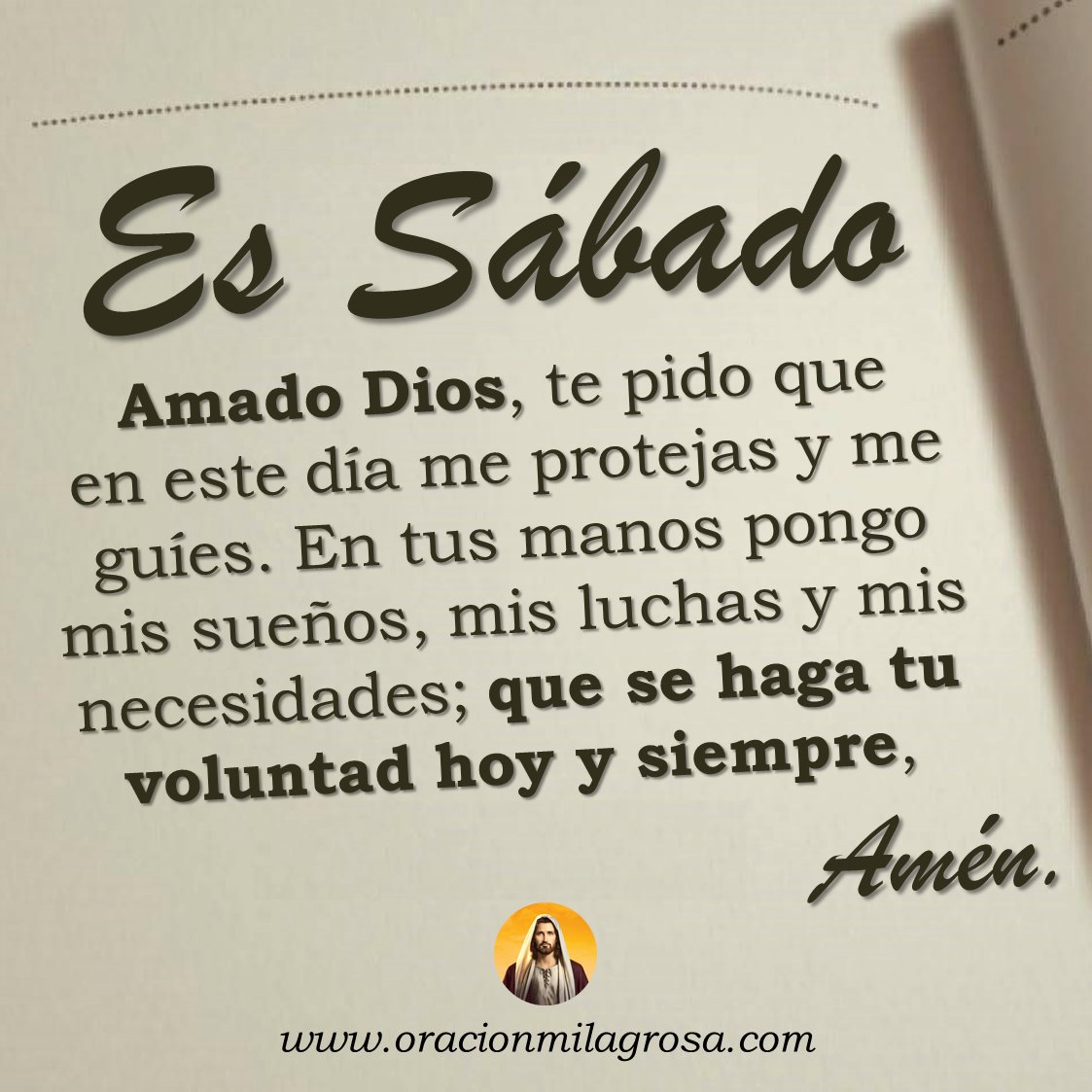 Oración para hoy sábado 29 de noviembre 👉 youtu.be/uusxnqU2OgE ✨