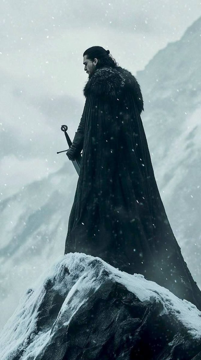4K HD Android Wallpaper Need Tap Hold Load iPhone iOS theme Jon Snow King  in The North Game of Thrones GOT, image size:671x1200