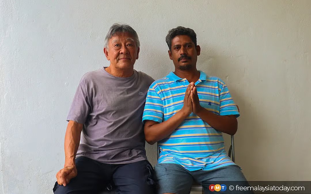 The man kicked and splashed with water outside an AmBank in Taman Maluri was a migrant worker from Tamil Nadu, whose employer had withheld his wages and seized his passport.

“If they would have only told me to leave, I would have gone quietly,” Safiudeen Pakkeer told FMT.