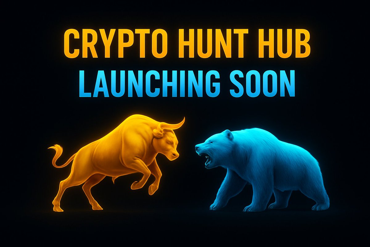 cryptohunthub's tweet photo. Where Bulls &amp; Bears Meet Smart Traders — Launching Soon. https://t.co/w7RjRTtreh