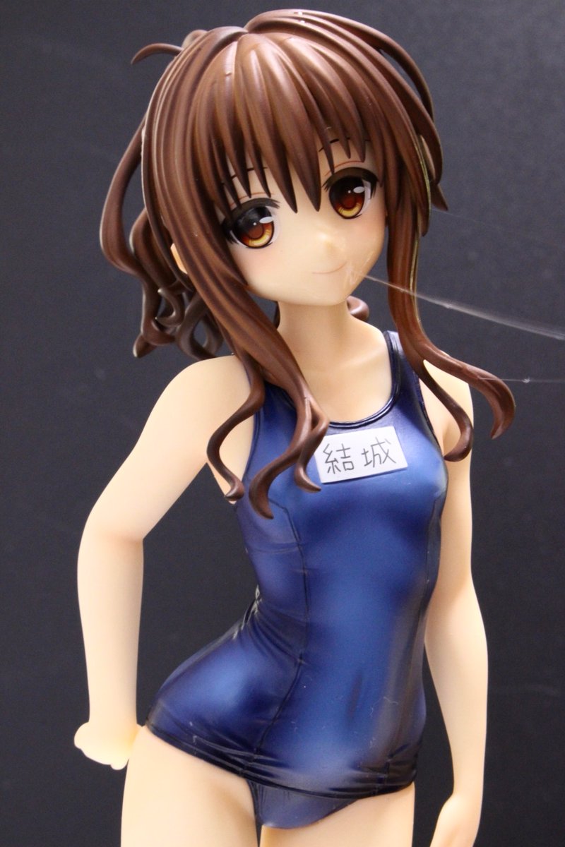 R22bkk's tweet photo. スク水の美柑にべっちょりぶっかけ♪
連続写真あります！
#フィギュアぶっかけ https://t.co/W6Rr4rUrmL
