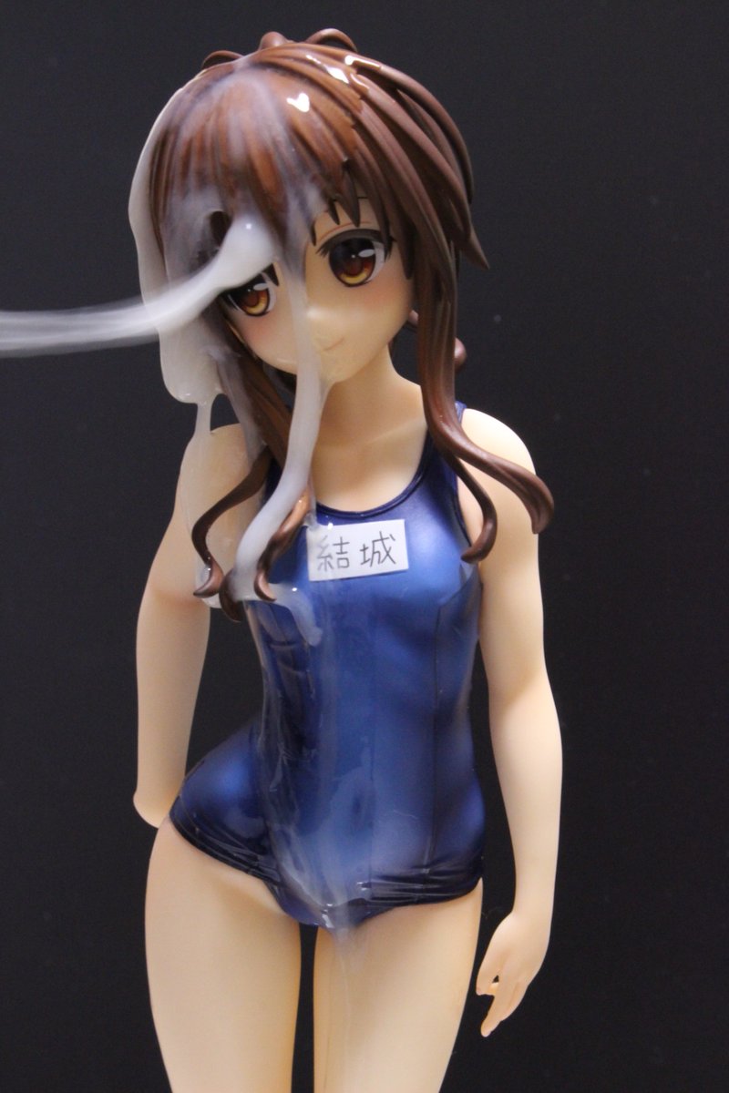 R22bkk's tweet photo. スク水の美柑にべっちょりぶっかけ♪
連続写真あります！
#フィギュアぶっかけ https://t.co/W6Rr4rUrmL