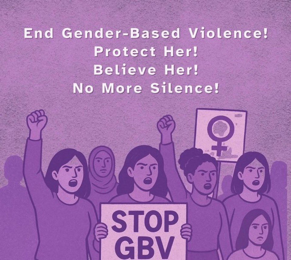 No child deserves to be violated in any form. Protect her, believe in her, and create a world where every girl can grow, dream, and shine safely. #16DaysofActivism