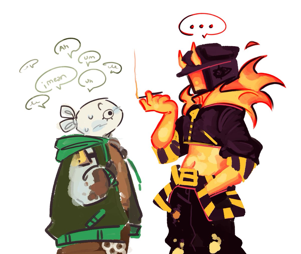 #meleeniacs play game now. idk wut their ship name is on here. dumpsterfire i g