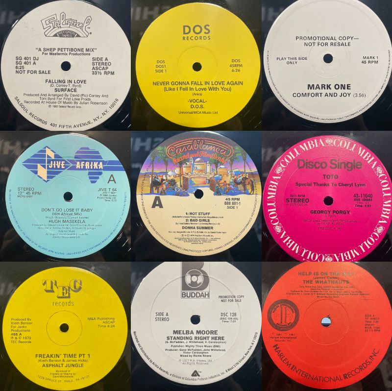 価格入りリスト公開しました🔥】 11/29(土)DISCO/BOOGIE/DANCE