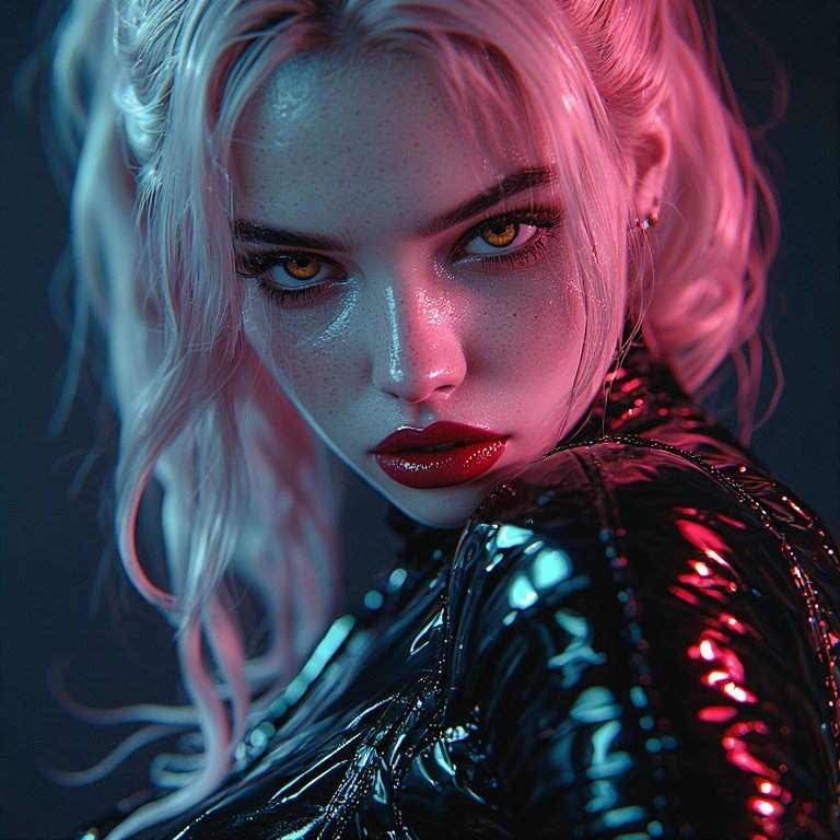 TimTob85's tweet image. "Yes, I'm looking at you."

#latex #fetish #AIart #digitalart #beautifulAF #mistress #pinkhair