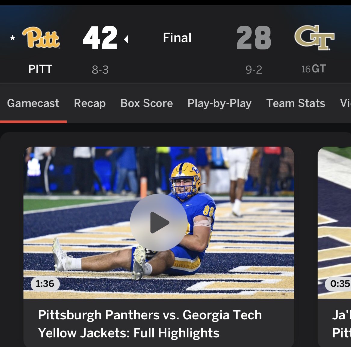 Trev412burgh's tweet photo. Can someone please remind me why everyone thinks the @SEC is leagues better than everyone else? @Pitt_FB #H2P https://t.co/7YSv1AOAtF