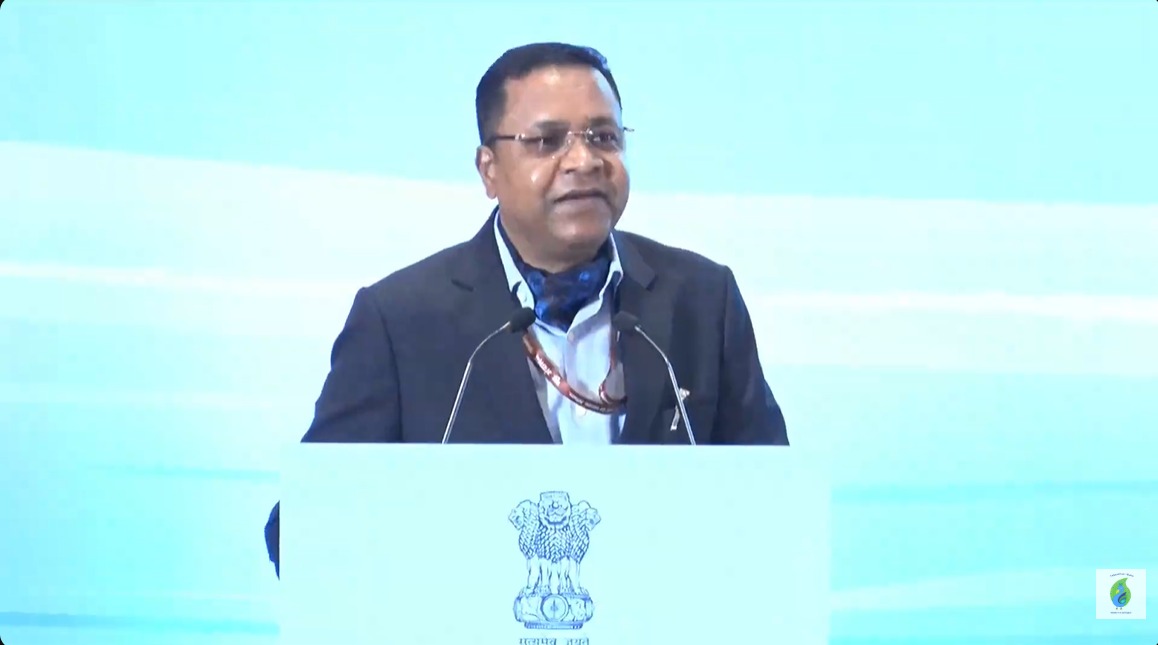 nwmgoi's tweet image. Shri Rajesh Toppo, Secretary, Water Resources Department, Chhattisgarh, shares the state&apos;s innovative approaches and successful initiatives in water conservation and recharge. Valuable insights from Chhattisgarh&apos;s ground-level implementation!

#SujalamBharat