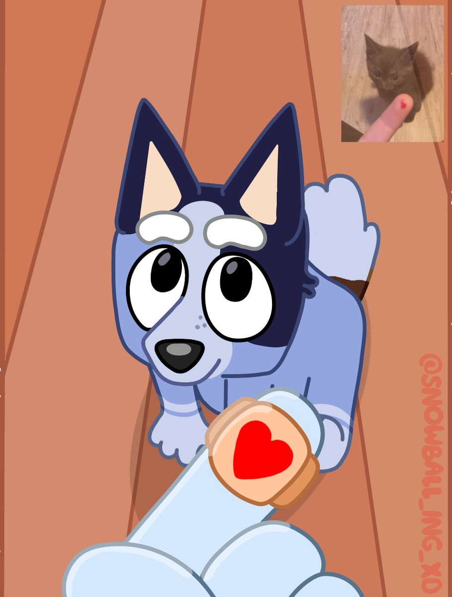 Socks's bite 💜
Ouch
#bluey #blueyart #blueyfanart