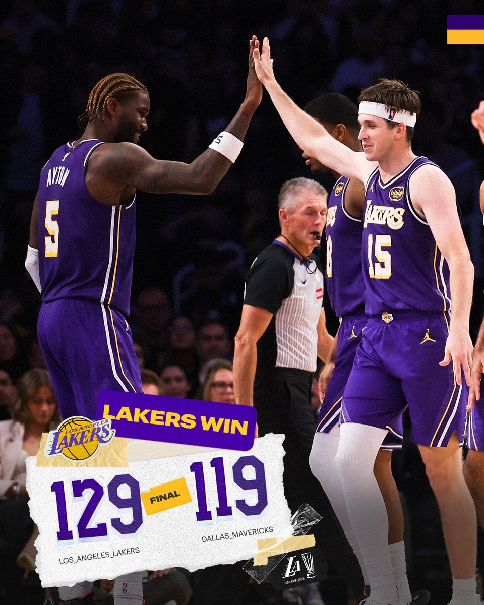 4-0 in NBA Cup Group Play 😎 