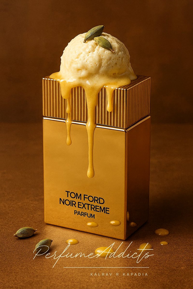 kalravkapadia's tweet image. PerfumeAddicts Exclusive Deal:

A PURE ROARING SEDUCTIVE GOURMAND LOVERS MASTERPIECE 💓💓💓

Tom Ford Noir Extreme Parfum Pour Homme for men from Tom Ford 100ml PARFUM for 13200. #kulfi #spicy #woody #elegant 

Tom Ford Noir Extreme Parfum is pure indulgence bottled in gold.