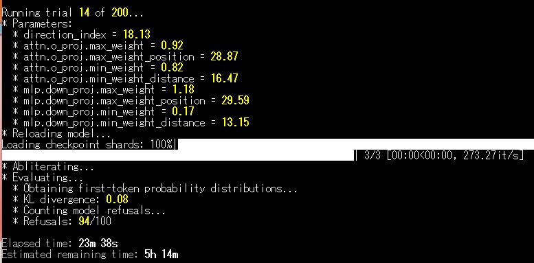 Rcat999's tweet photo. CPUで演算するんじゃなかったかな・・・
のこり5時間って… https://t.co/8LOEUlO4tN