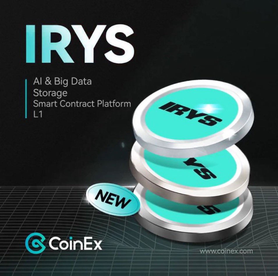 $IRYS just went live on <a href="/coinexcom/">CoinEx Global</a> and this is a big one for the community.

New trading pair: IRYS / USDT
Available services: AMM, Spot Grid, and Auto-Invest Plan
This means more flexibility, better liquidity, and multiple ways for traders to position themselves depending on