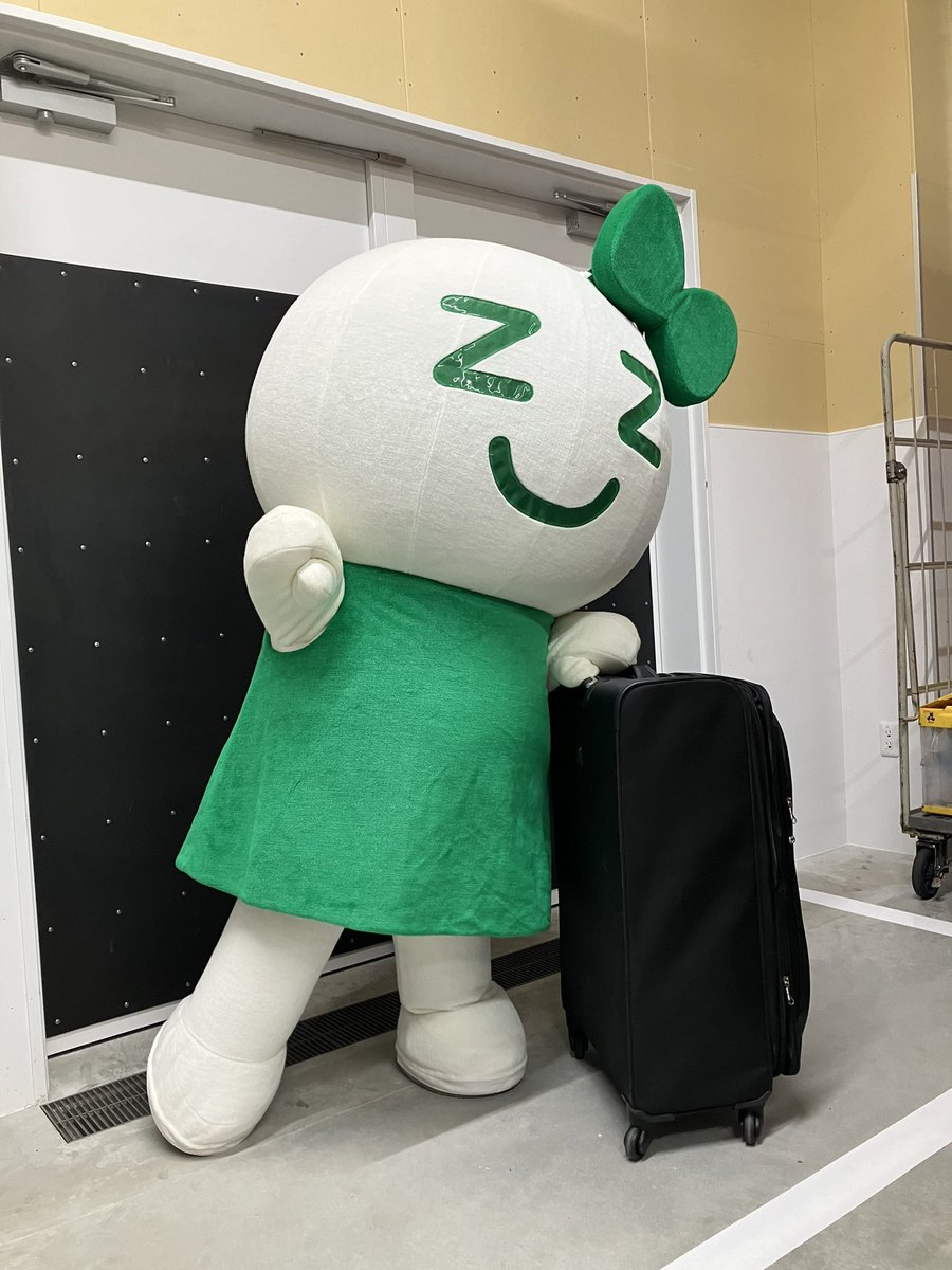 ザグちゃん退勤します‼️ たくさん『ザグちゃん大好き💚』って言って