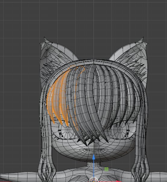 lenlen122702's tweet image. これは楽しい！！！
こんな感じで髪の毛前髪と横髪できた！
アイコンイラストと見比べてみてね
なるべく忠実にしてるつもり！
立体になると
ちょっとのずれとかは発生するね(;´･ω･)

#blender #モデリング #modeling #オリジナルキャラ