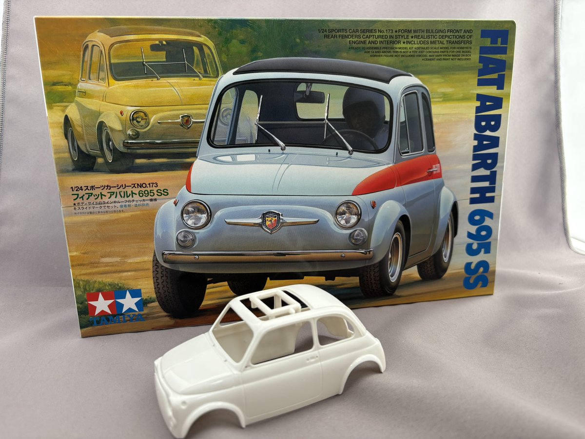 〜FIAT ABARTH〜
お次はこちらを進めていきます🫡
もちろんフル開閉で😉
#カーモデル  #fiatabarth  #タミヤ #パカパカギミック #ホビースペース36