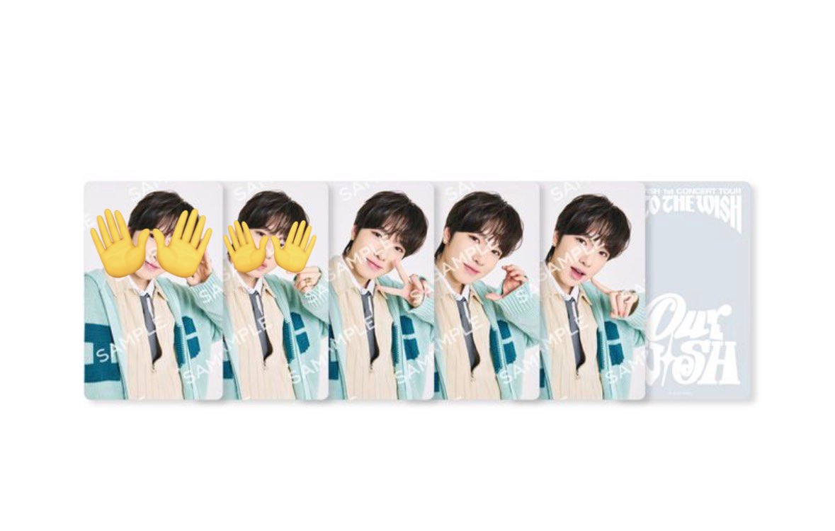 treasuresnowman's tweet photo. NCT WISH INTO THE WISH : Our NCTWISH ウィシ グッズ トレカ交換 トレカ 特典

異種交換可

【譲】 シオン リク ジェヒ リョウ

【求】サクヤ 

本日カナモトホール周辺にて交換可能な方で探してます🙇🏻‍♀️
3枚目写真こちらの特典トレカとセットで交換でも可能です！ https://t.co/RbZOZHkrR9