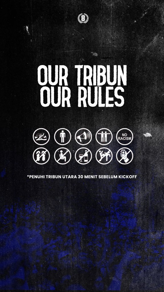 kami kembali, sampai jumpa diteras tribun utara.